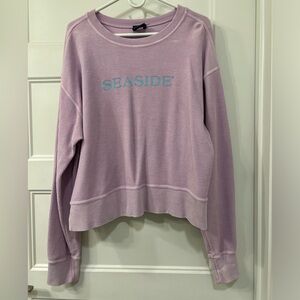 Seaside Corded Sweatshirt